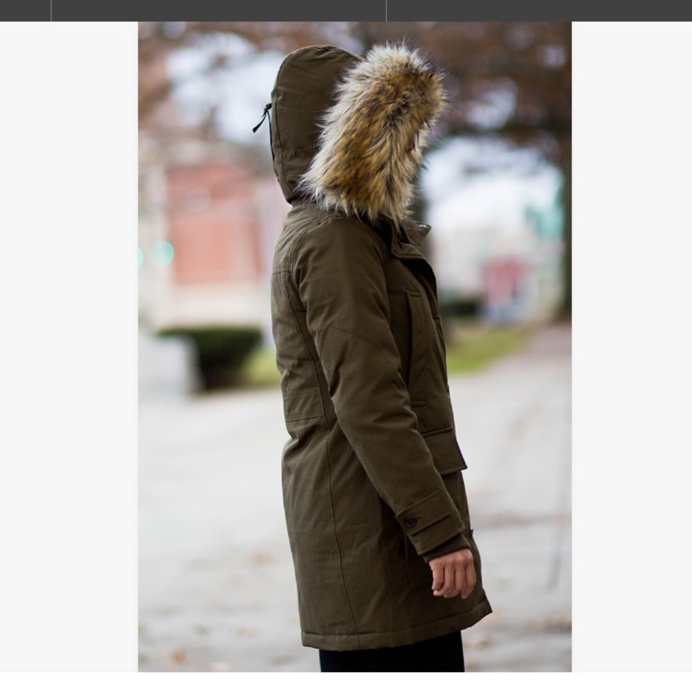 J Crew Olive Nordic Park Size XS